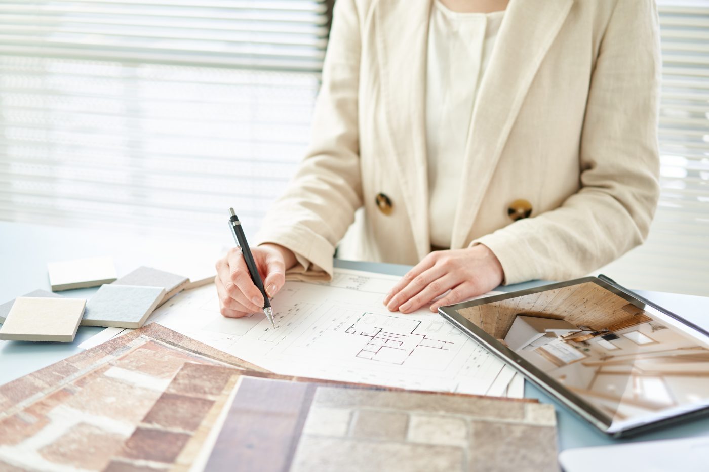 Un día en la vida de un diseñador de interiores